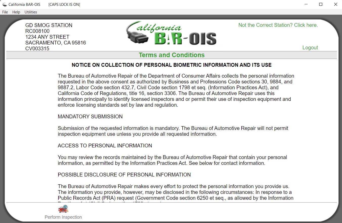 California BAROIS Client FAQs